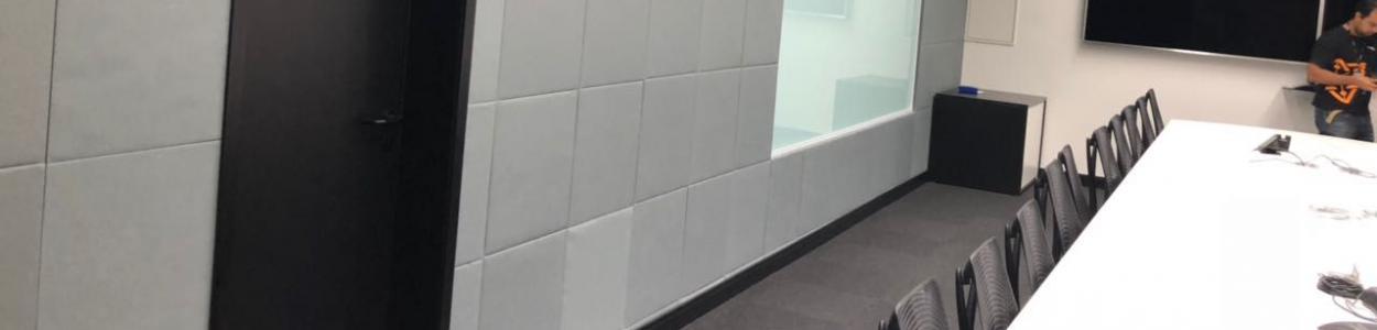 Tratamento Acústico para Salas de Reunião